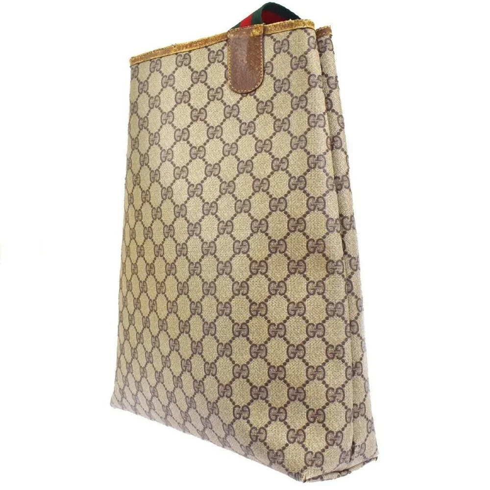 Auth Gucci Gg Pattern Sherry Shoulder #37003G23B - Picture 4 of 11